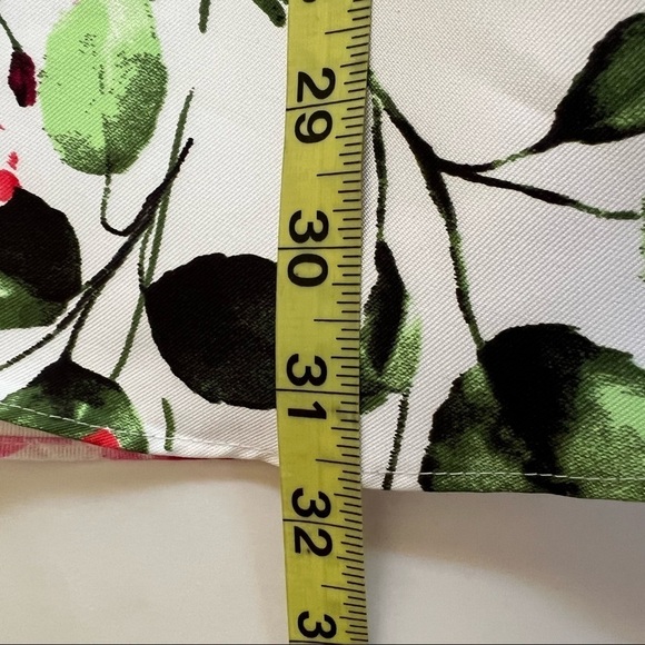 DEAR MOON Spaghetti Strap V-Neck Floral Print Strappy Back Fit & Flare Dress NWT - Picture 13 of 14